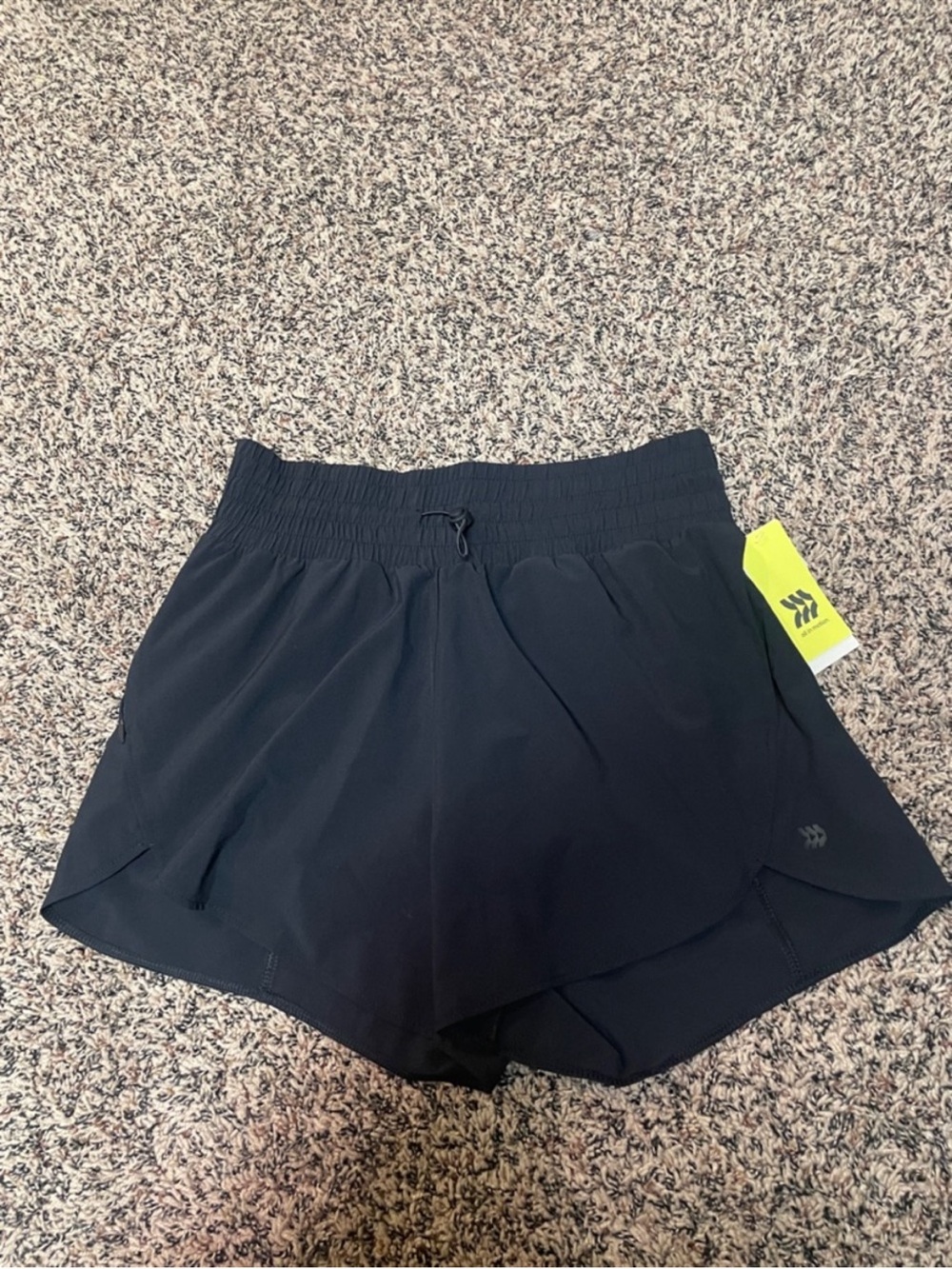 JoyLab Woven High Rise Black Layered 3” Active Casual Shorts Size XL | NWT - Picture 3 of 9